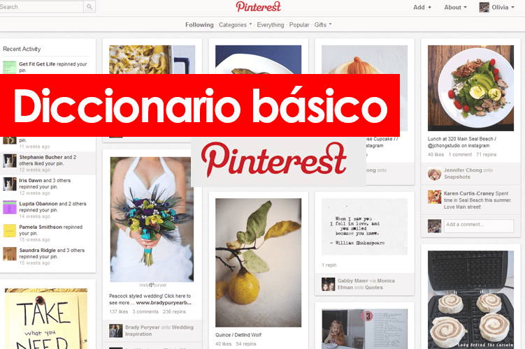 Pinterest: Glosario básico.